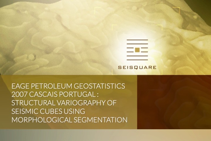 Eage Petroleum Geostatistics 2007 Cascais Portugal : Structural Variography Of Seismic Cubes Using Morphological Segmentation