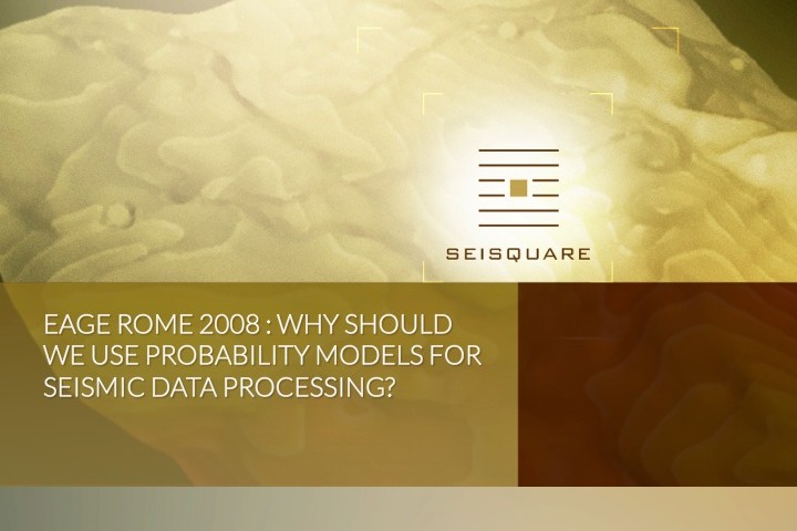 Eage Rome 2008 : Why Should We Use Probability Models For Seismic Data Processing?
